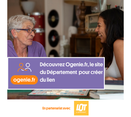 Ogénie, le nouveau site du Lot pour la vie sociale des seniors !