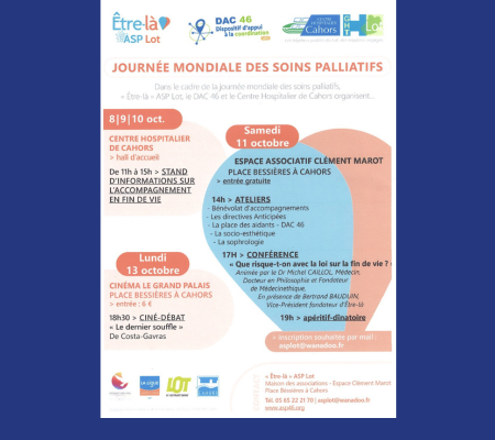 Journée Mondiale des Soins Palliatifs
