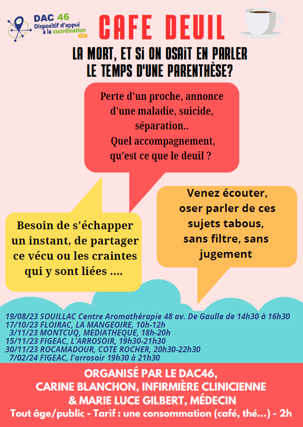 Café Deuil _ Calendrier